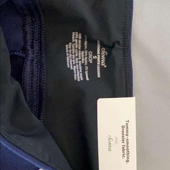 Blue Soma cropped leggings - Picture 2 of 3